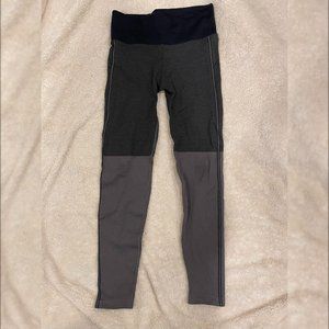 Athleta Black & Grey Leggings | Size Medium